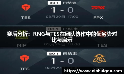 赛后分析：RNG与TES在团队协作中的优劣势对比与启示